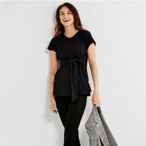 A Pea in the Pod Black Knit Top